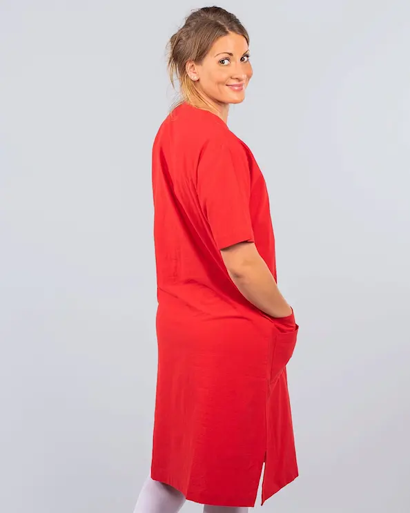 Nytello Cotton Club Punainen Mekko Naiset