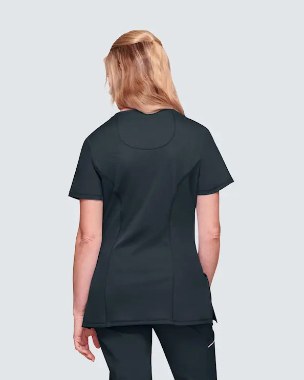 Infinity Mock Wrap Top CKE2625A Grafiitti