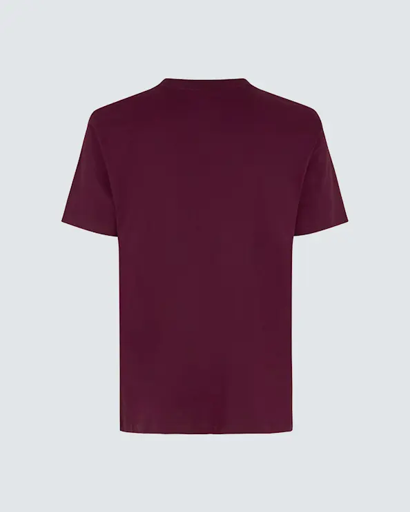 ID Identity T-TIME Miesten T-paita Burgundy