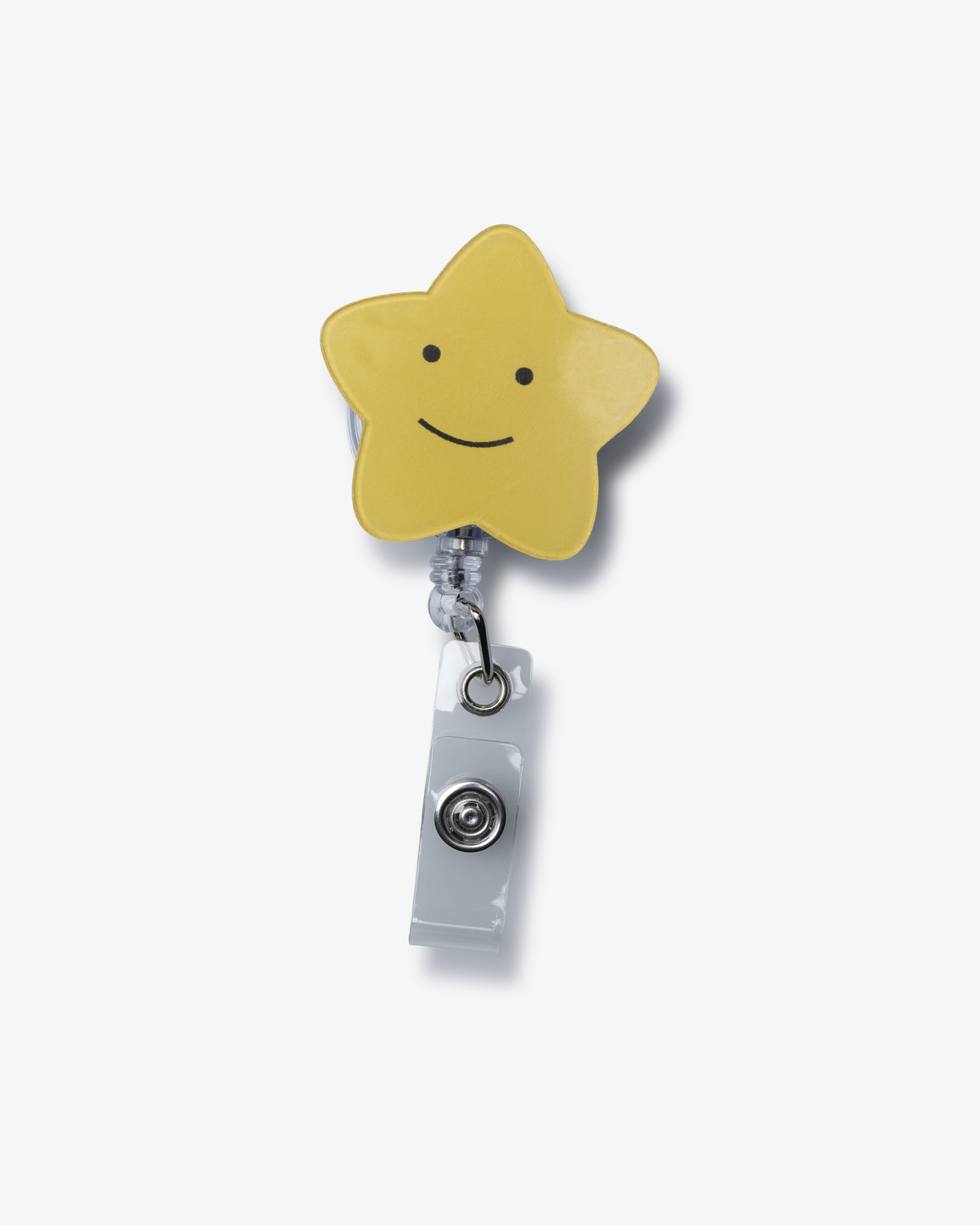 Jojo Korthållare Smiling Star Gul