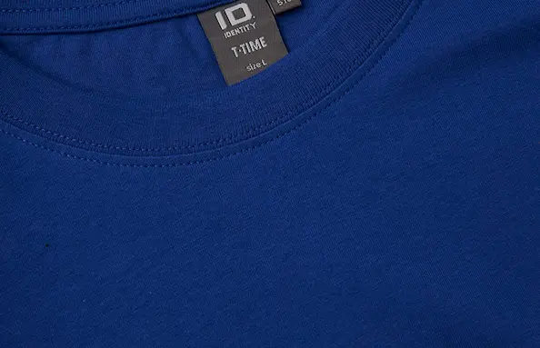 ID Identity T-shirt T-TIME Herr Royal blå