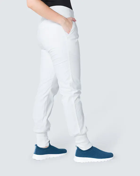 WAW Adeline Easy Pant Unisex Natural White