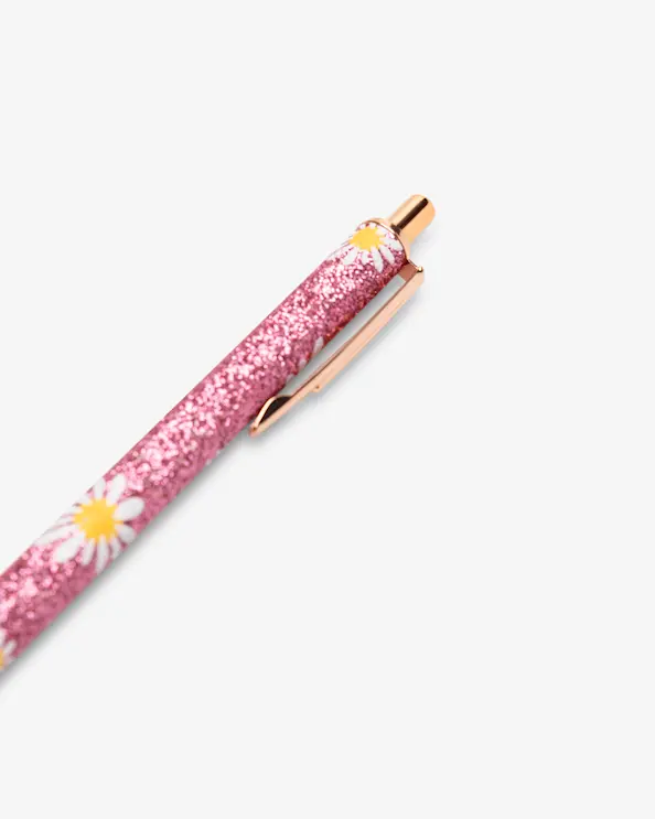 Blekkpenn glitter Rosa