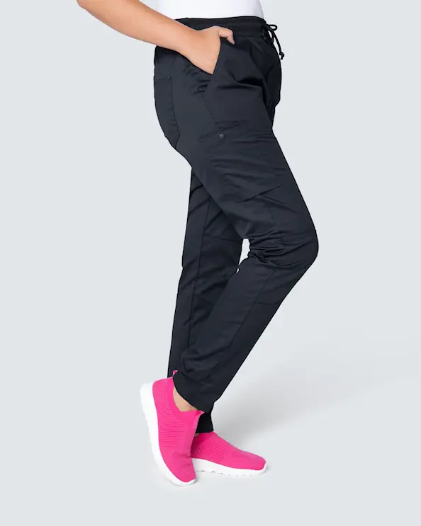 Nybo New Nordic Pull-on Mustat Työhousut Unisex