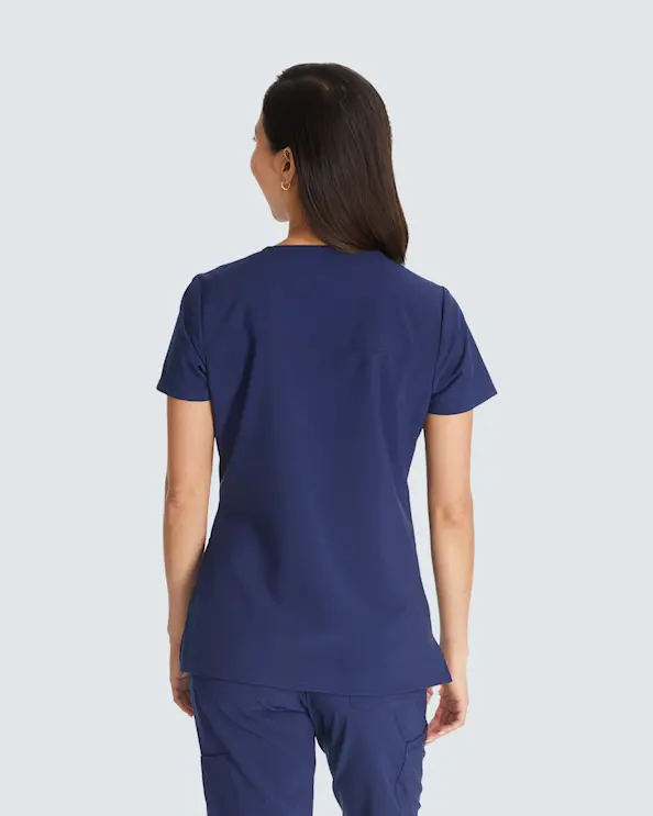 Dickies Essentials Mock Wrap Top DKE625 Laivastonsininen