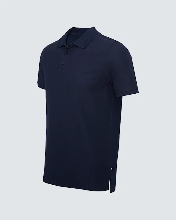 Texstar Classic Piké Herre Marine