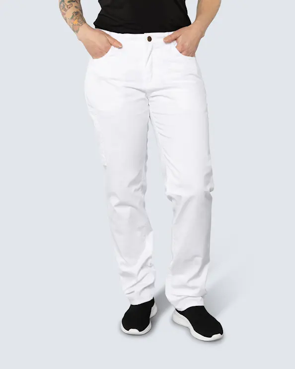 Nybo Jeans Unisex Supercool Hvid