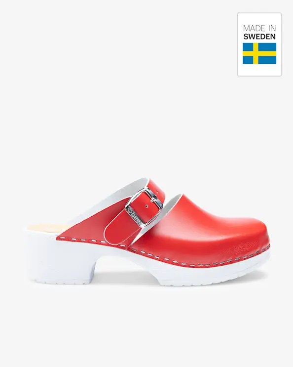 Beez Belle Slip in Arbetssko Röd