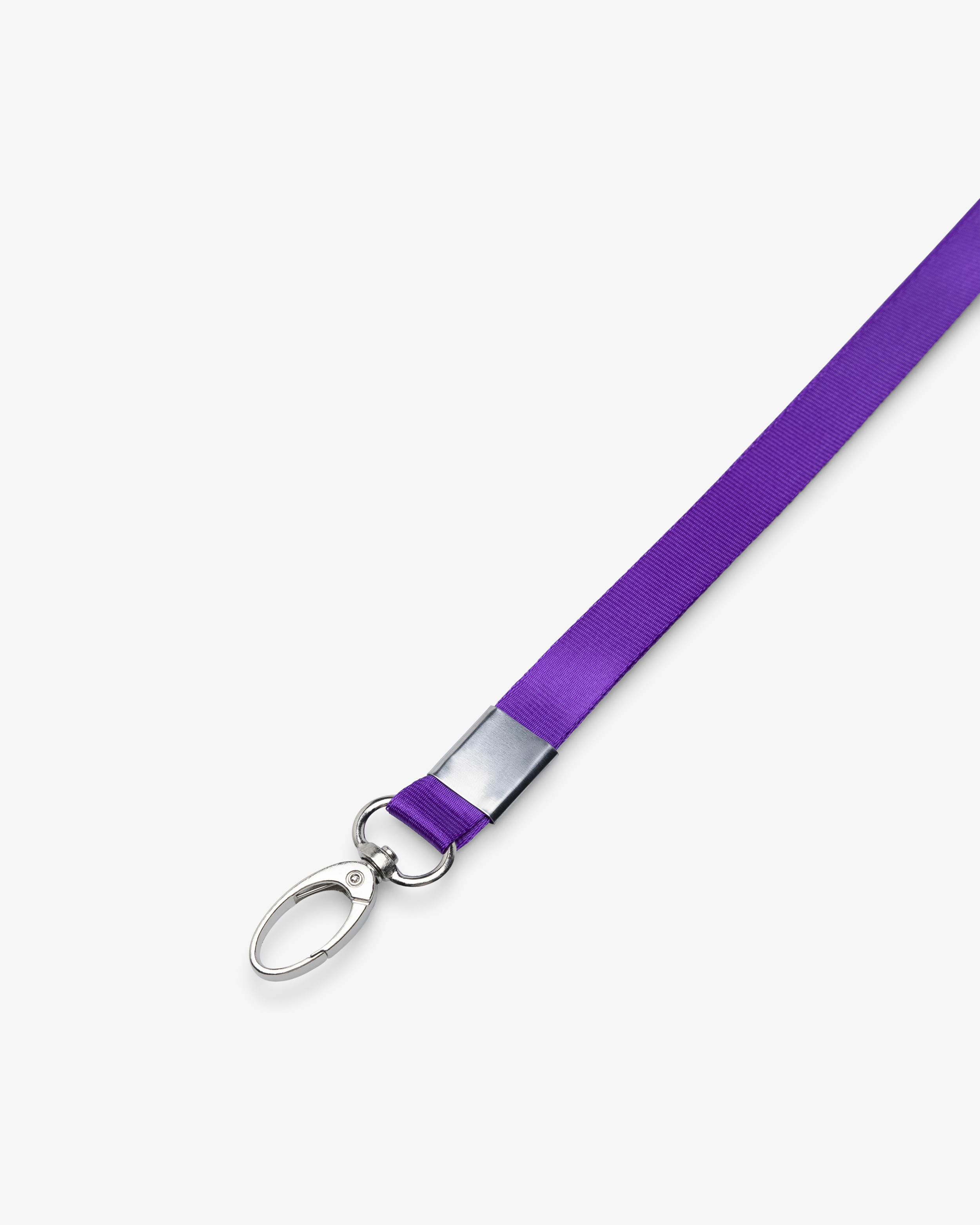 Nyckelband Solid Mörklila