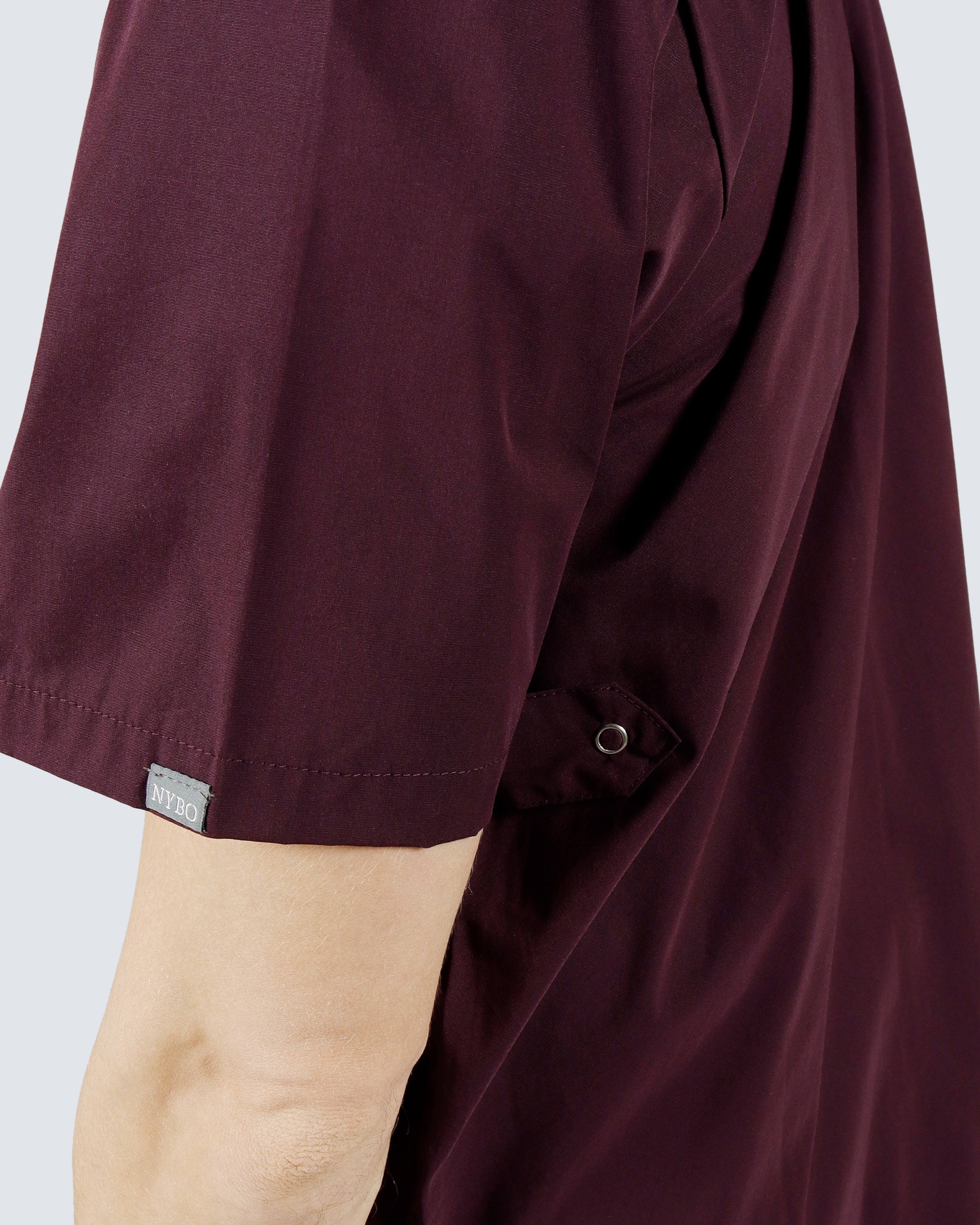 Nybo Nature Bordeaux Tunika med Knapper Unisex