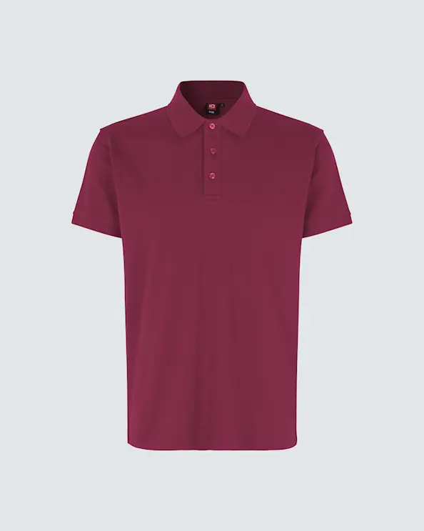 ID Identity Poloshirt Herren Cerise