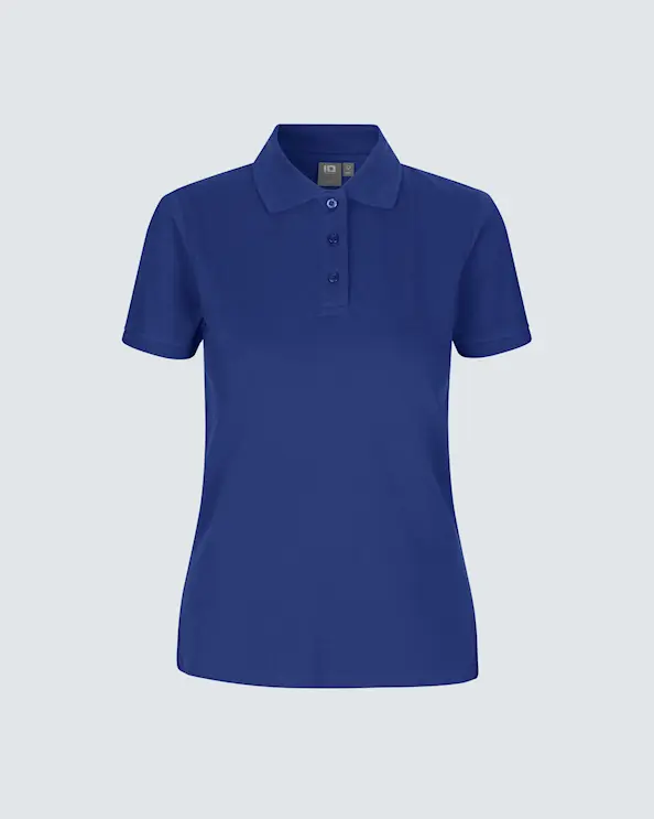 ID Identity Naisten Pikeepaita Royal Blue