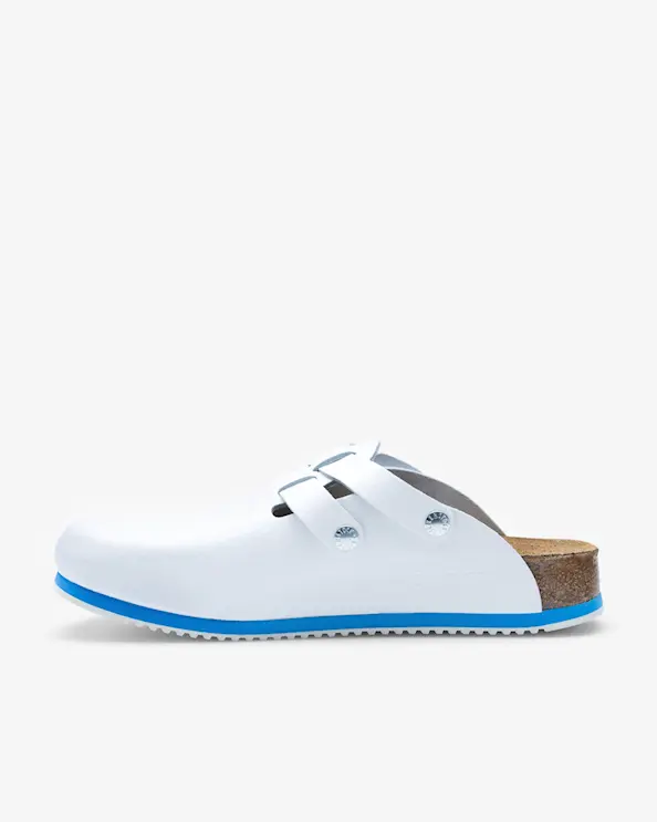 Birkenstock Professional Kay Sandal Vit, Blå Sula