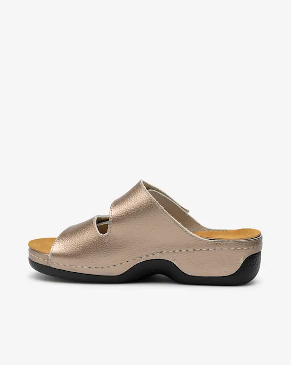 Embla 2530 Ergoflex Sandal Champagne/Metallic