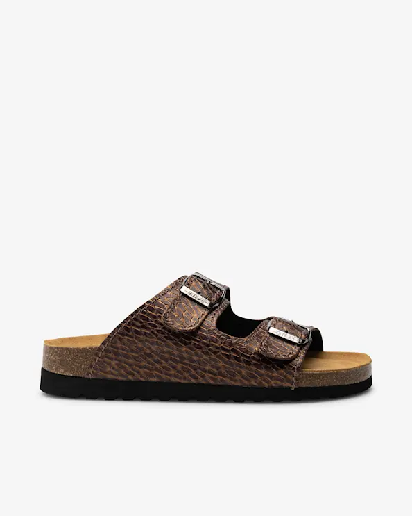 Embla 2736 Airbed Sandal Brons Mönstrad