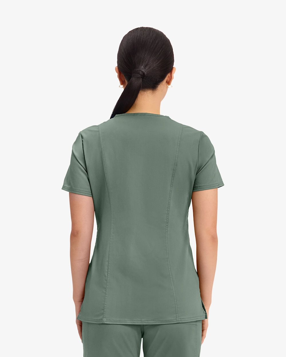 Cherokee Revolution Mock Wrap Top WWE610 Oliivinvihreä