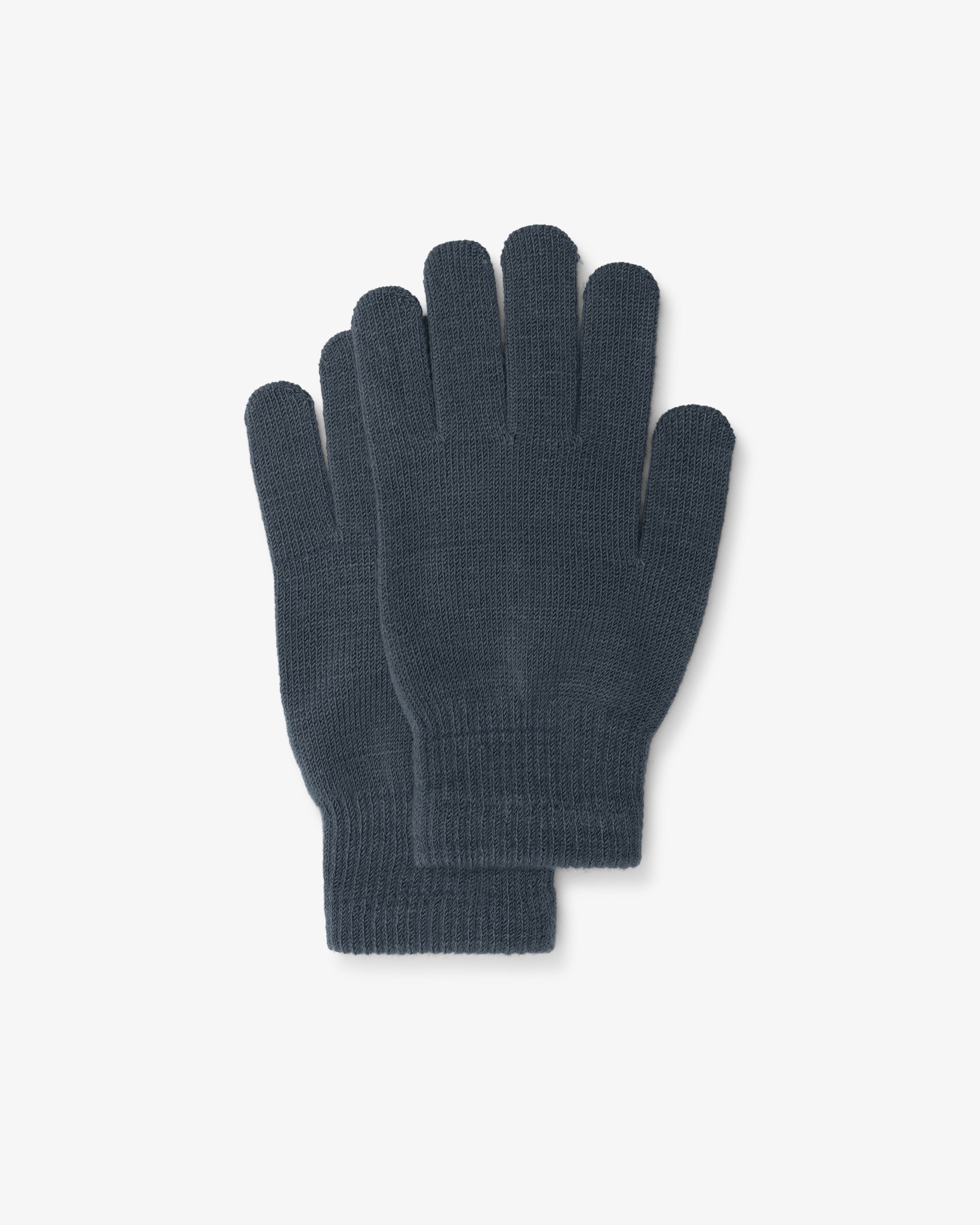 Fingervanter Dame Blå