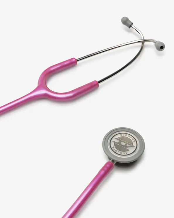 ADC Clinician Stetoskooppi 603 Metallinen pinkki