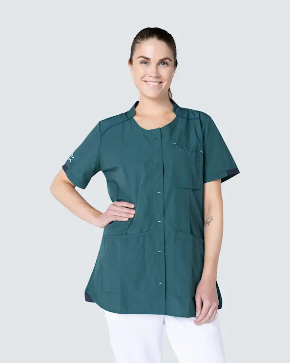 Nybo Sporty Mørkgrønn Damskjorta