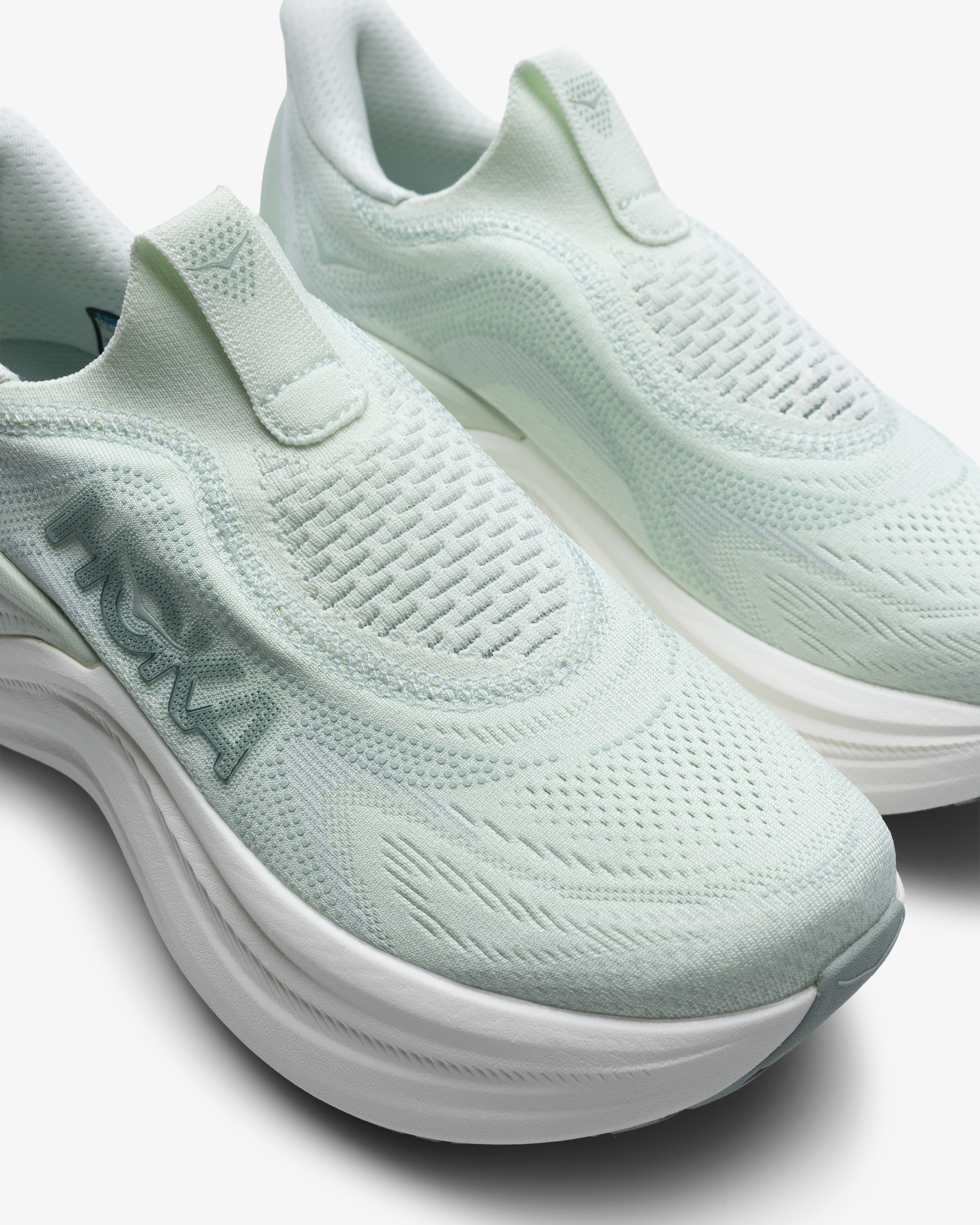 Hoka W Skyward Laceless Slip-on Sneaker Seaglass/Sage