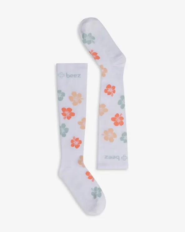 Beez Støttestrømpe Ines Floral
