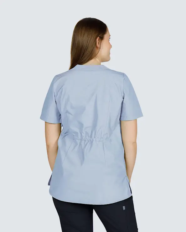 Nybo Nature Lyseblå Tunika med Knapper Dame