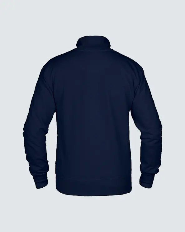 Texstar Sweatshirt med dragkedja Herr Marin