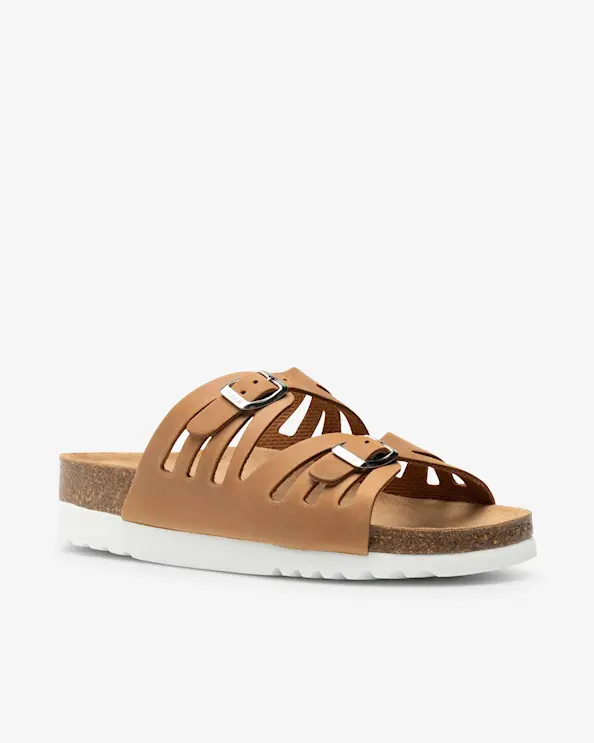 Scholl Ystad Sandal Lysebrun