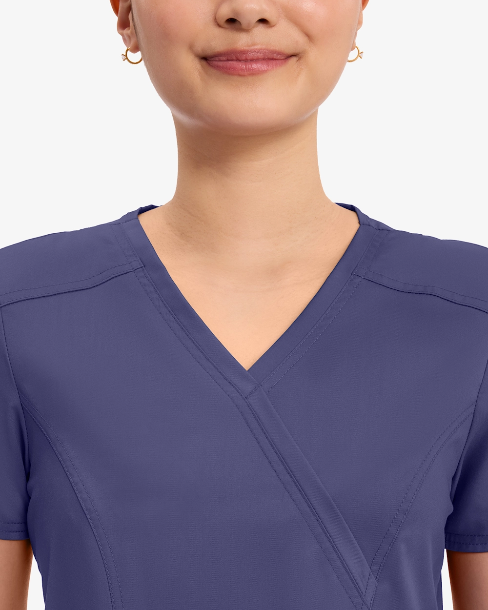 Cherokee Revolution Mock Wrap Top WWE610 Luumu