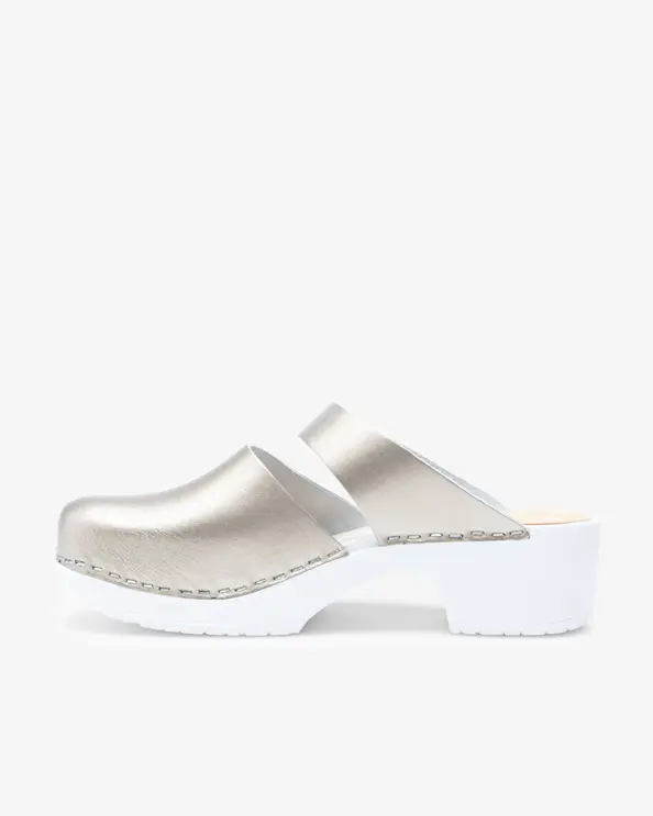 Beez Belle Champagne Metallic Arbeidssko