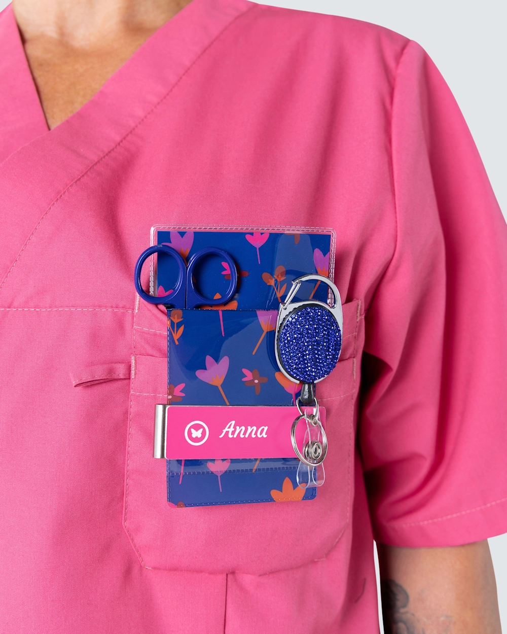 Jojo Kortholder Glitter Blå