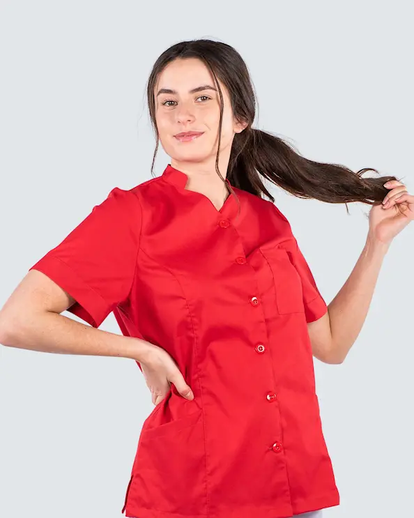 Almedahls Rød Bluse Dame