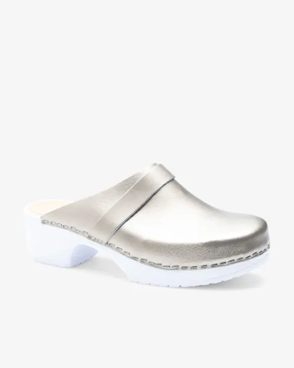 Beez Traditionell Slip in Arbetssko Champagne/Metallic