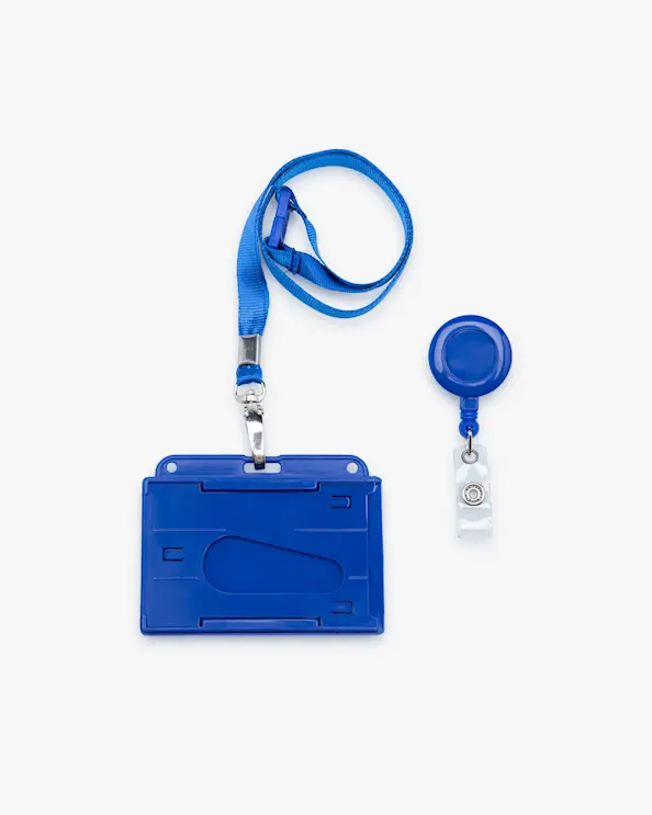 ID-kortin Pidike Tummansininen