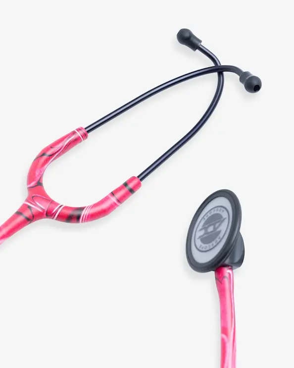 ADC Clinician Stetoskooppi 615 Roosa Special Kuvioitu