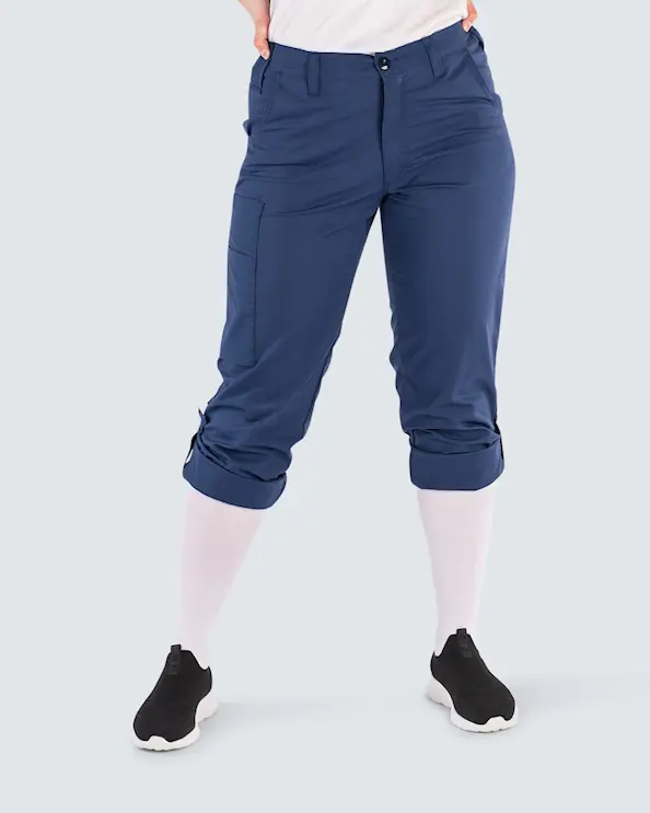 Almedahls Navy Blå Opsmøgelig Bukser Dame