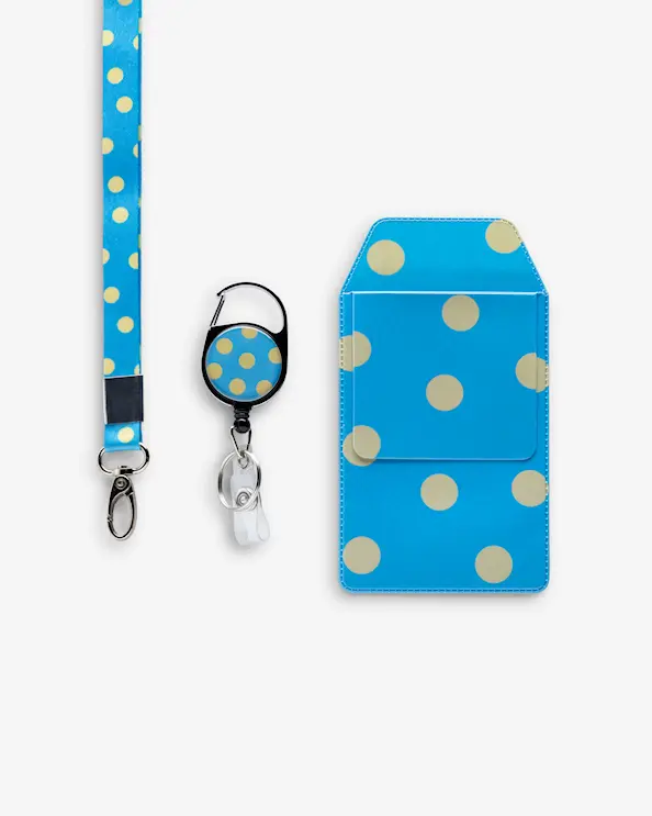 Työtarvikesetti Täplikäs Sininen