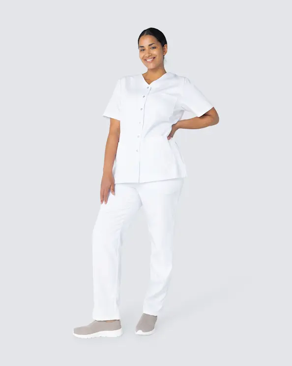 Nybo Charisma Premium Vit Tunika Tencel Dam