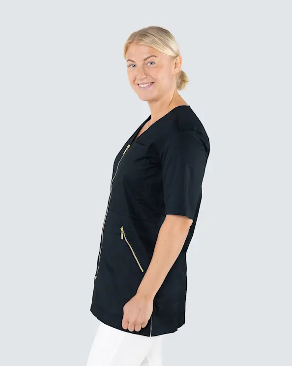 WAW Filippa Zip Top Svart