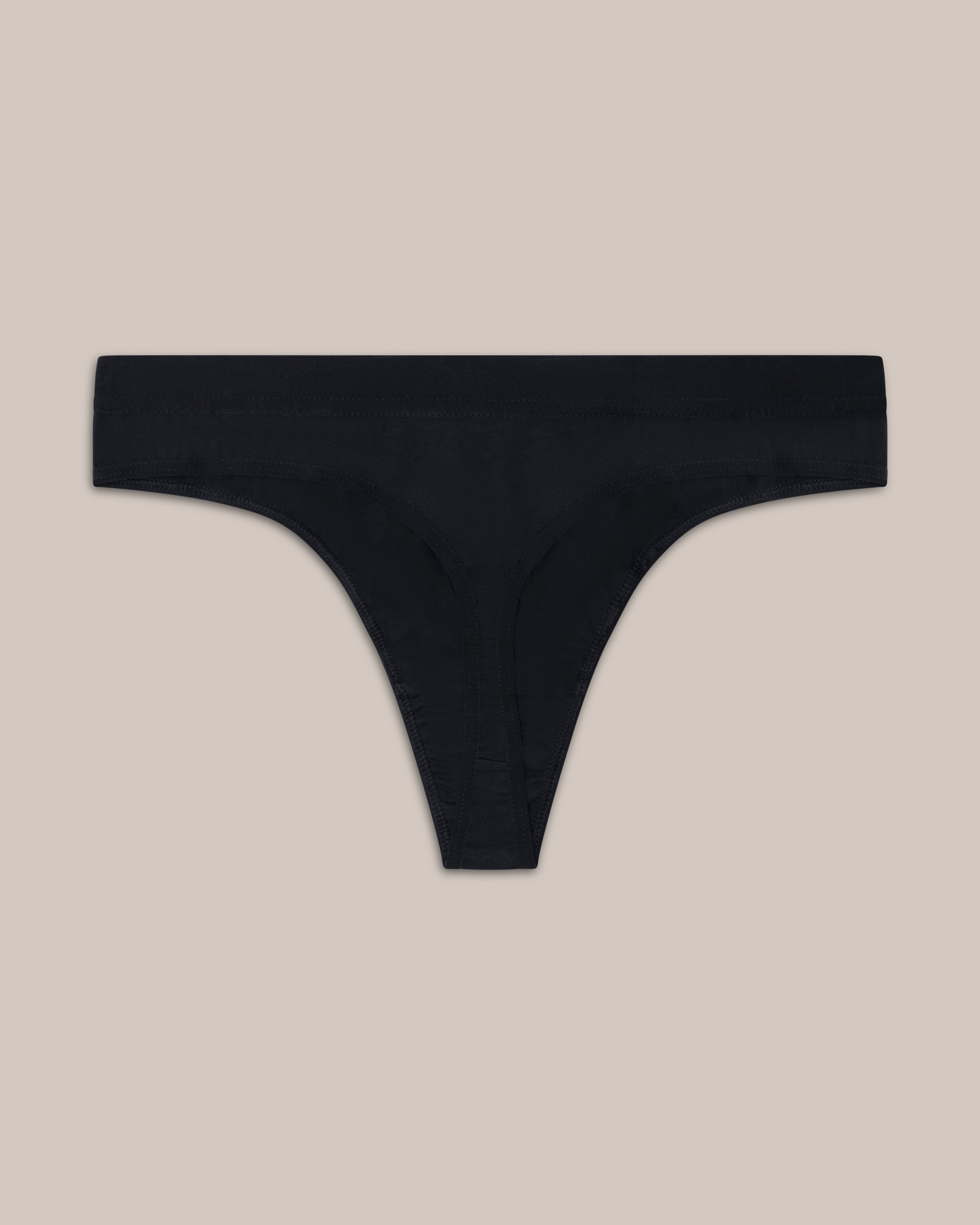 Stringtrosa Ellen Bambu Svart