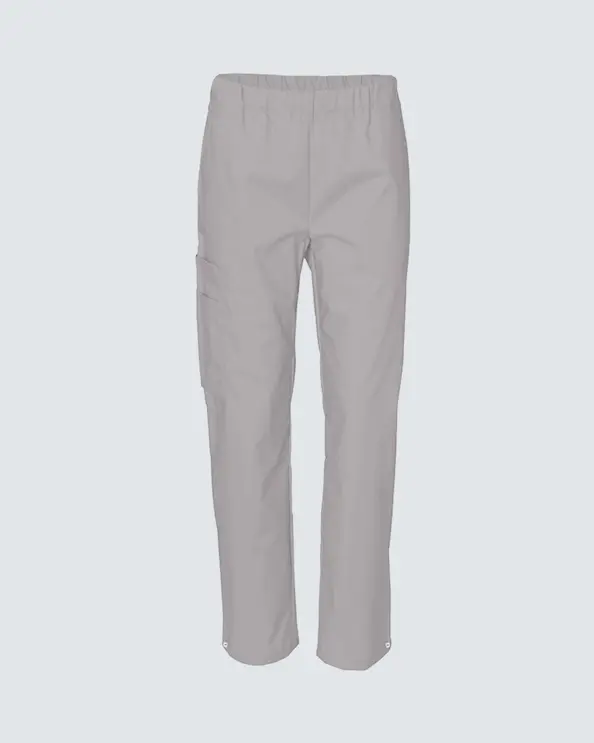 Almedahls Grå bukse med strikk og justerbar benende Unisex