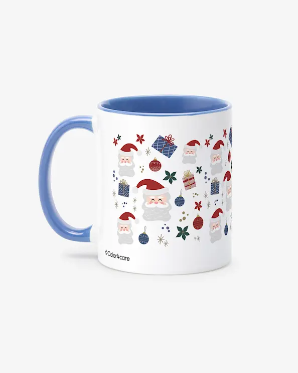 Mugg Jolly Christmas Brew Blå
