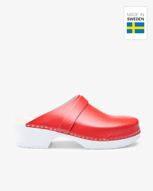 Beez Traditionell Rød Arbejdssko Herre