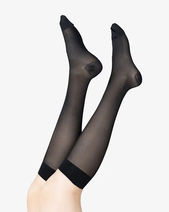Stödstrumpa Bianca Nylon Svart