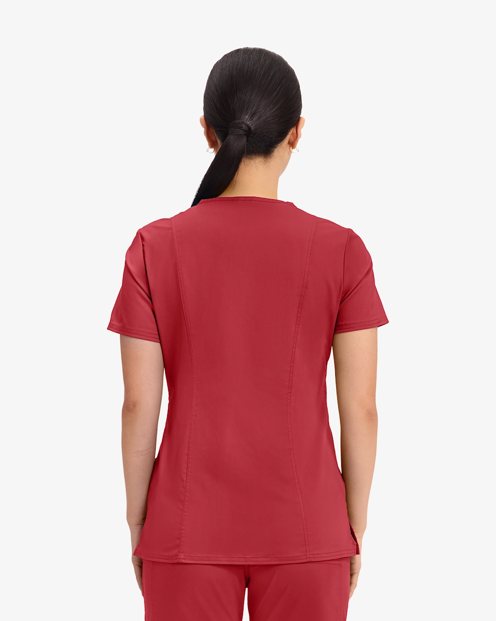 Cherokee Revolution Mock Wrap Top WWE610 Punainen