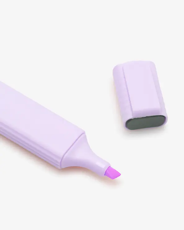 Textmarker Lila