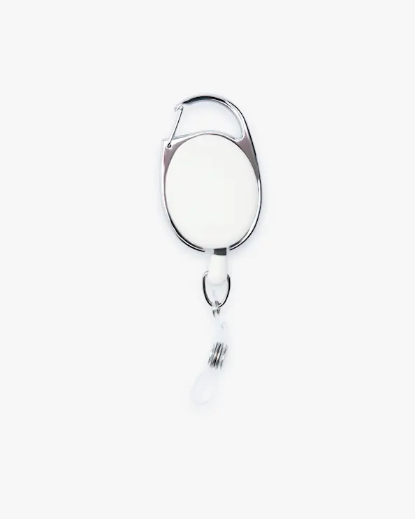 Jojo Korthållare Oval Vit