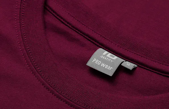 PRO Wear T-shirt for herrer Burgundy