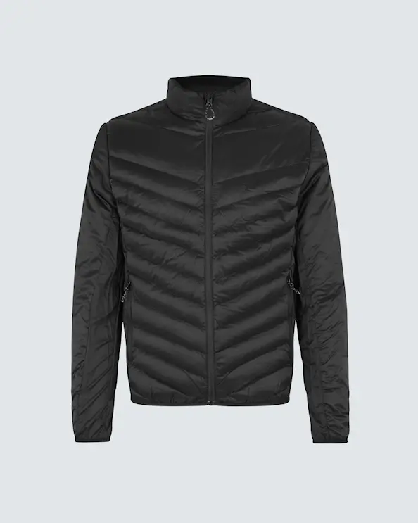 ID Identity vattert herrejakke Svart