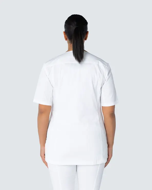 WAW Filippa Zip Top White